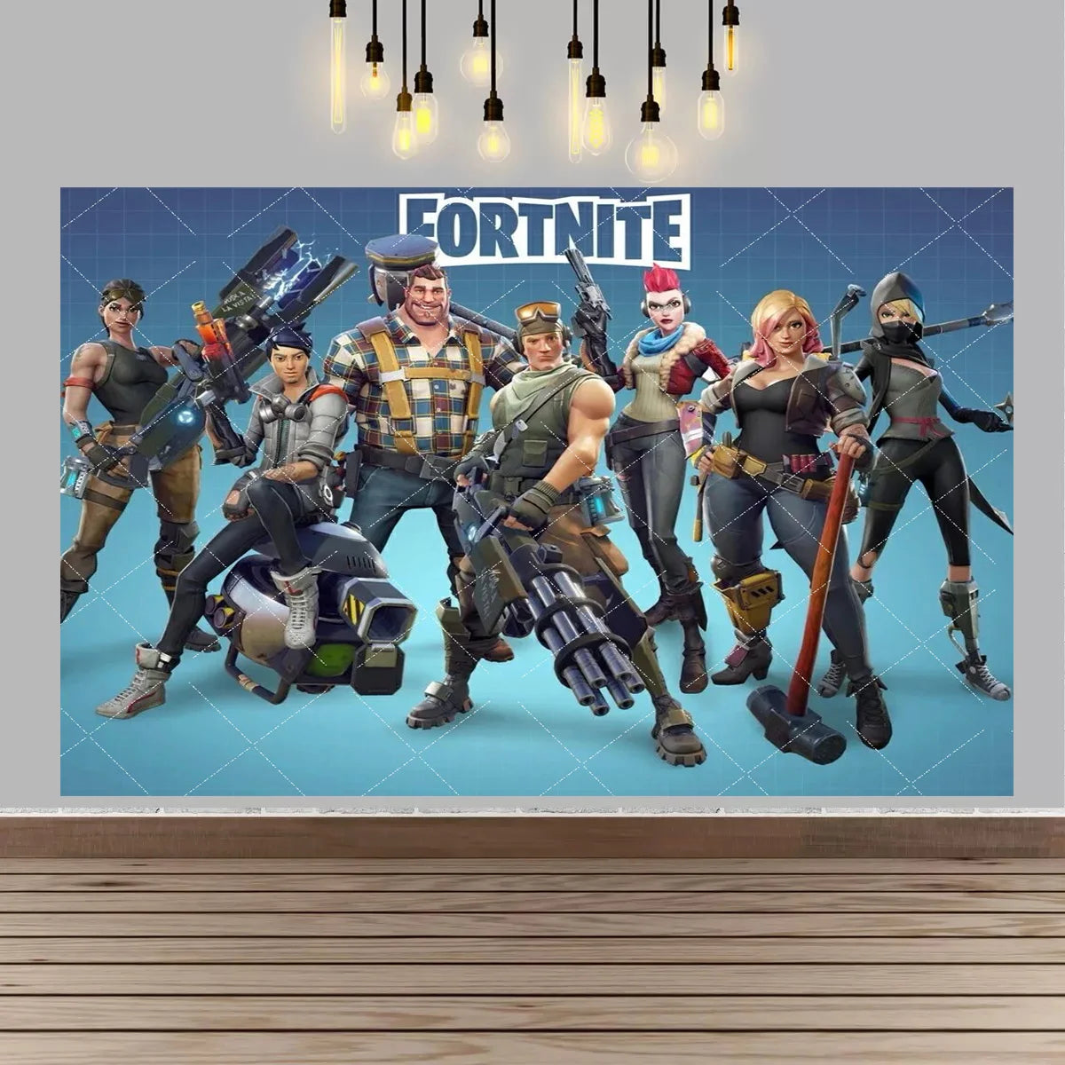 F-fortniteds Backdrop Poste  Boy Birthday Party Banner Kids  Birthday Cake Table Decor Party Supplies Photography Props Gift