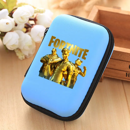 Nova Bolsa de Arrumação Fortnite Multifuncional para Cabos de Dados, Carregadores e Auriculares, Bolsa Protetora de Viagem, Presente de Aniversário para Crianças