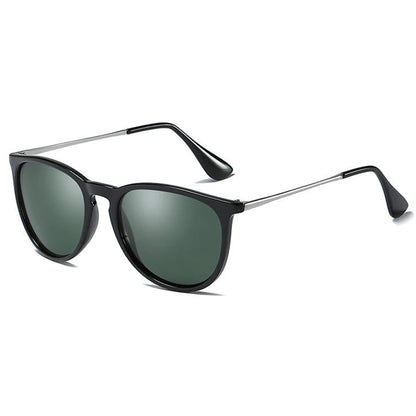 Classic Round Polarized Sunglasses Men Women Fashion Driving Sun Glasses Male Vintage Black Pink Shades Travelling Eyewear UV400