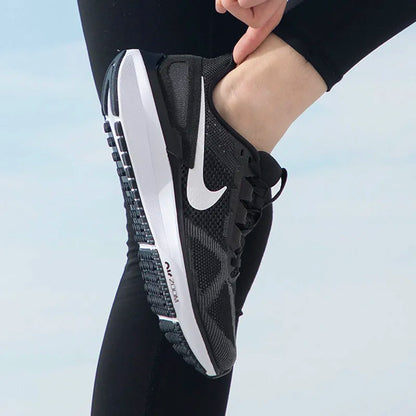 Women Neutral Running Shoes Nike 2026 New Lightweight Cushioning Breathable Comfort Non-Slip Athletic Sneakers DJ7884-001