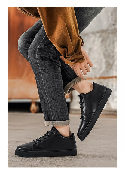 2026 Spring and Autumn Large Size New Trendy Men's Shoes Korean Style Breathable Versatile White Shoes Running Youth Casual Sports Shoes