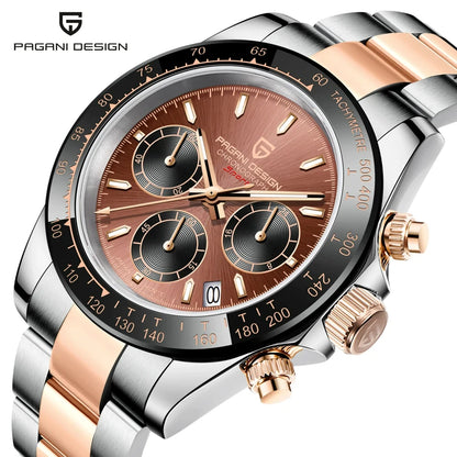 Gold 1644 PAGANI DESIGN 2026 New Men's Watches Top Brand Luxury Mens Quartz Wrist Watch Men Watch Men Chronograph Waterproof