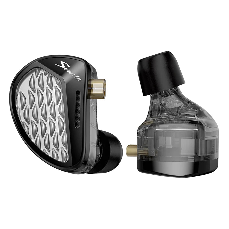 KZ Sonata 28BA Units Upgraded HIFI Headphones On-ear tunable balanced armature unit Wired gaming headphones