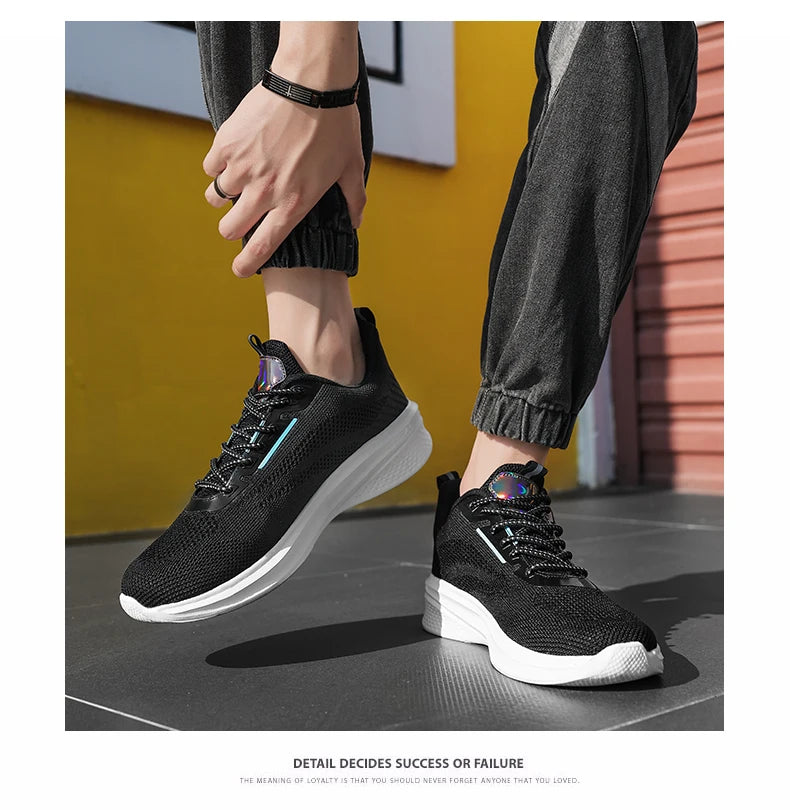 Leather Men Shoes Sneakers Trend Casual Shoe Italian Breathable Leisure Male Sneakers Non-slip Footwear Men Vulcanized Shoes
