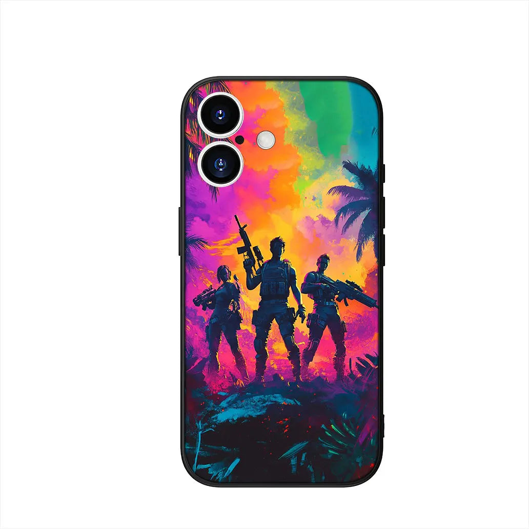 Capa com wallpaper de jogo F-ForTnites para Samsung Galaxy A07 A13 A12 A23 A42 A50 A51 A52 A53 A70 A71 A72 A21S A04 Note 20 9 8 10