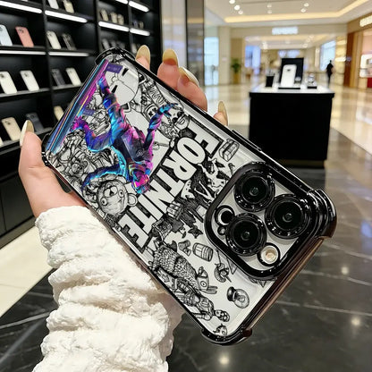 Coque de téléphone « FortniteS » pour Samsung A37, A57, A07, A36, A16, A35, A55, A25, A26, A05s, A15, A54, A34, A24, A14, A05, A04 (4G, 5G)