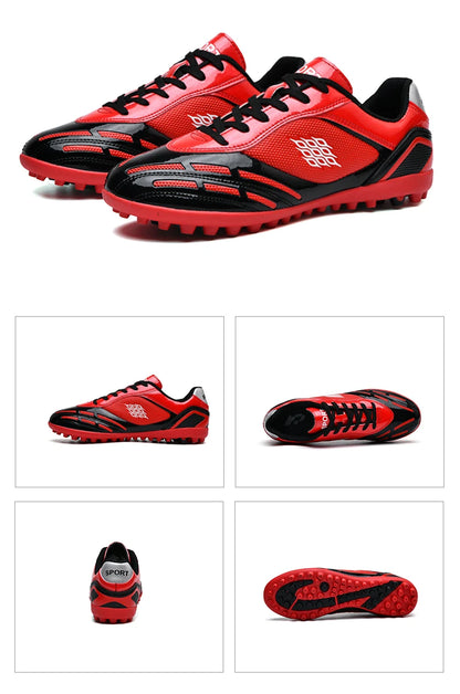 Soccer Shoes Men Turf Football Boots Fashion Firm Ground Studs Anti-Slip Boy Sneakers Original Outdoor Field Training Trainers