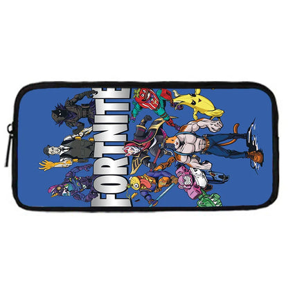 Hot Game Design Child Backpacks F-FortniteS Lunch Bag Pencil Case, Pupil Large Capacity School Bags for Boys and Girls, Best Gift