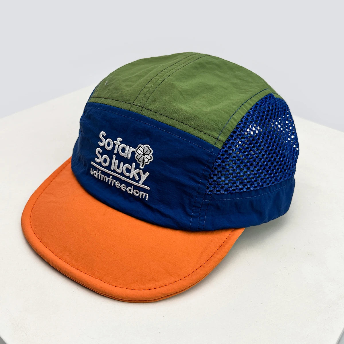 Unisex-baseballkepsar med platt skärm och broderade bokstäver, andningsbara, koreanska solskyddskepsar, snabbtorkande kepsar med skärm, mångsidiga insatser