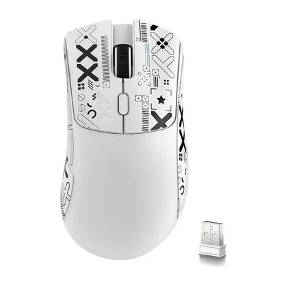 Attack Shark R1 Lekka bezprzewodowa mysz gamingowa Bluetooth 2.4G PAW3311 18000DPI ergonomiczna mysz z makrami