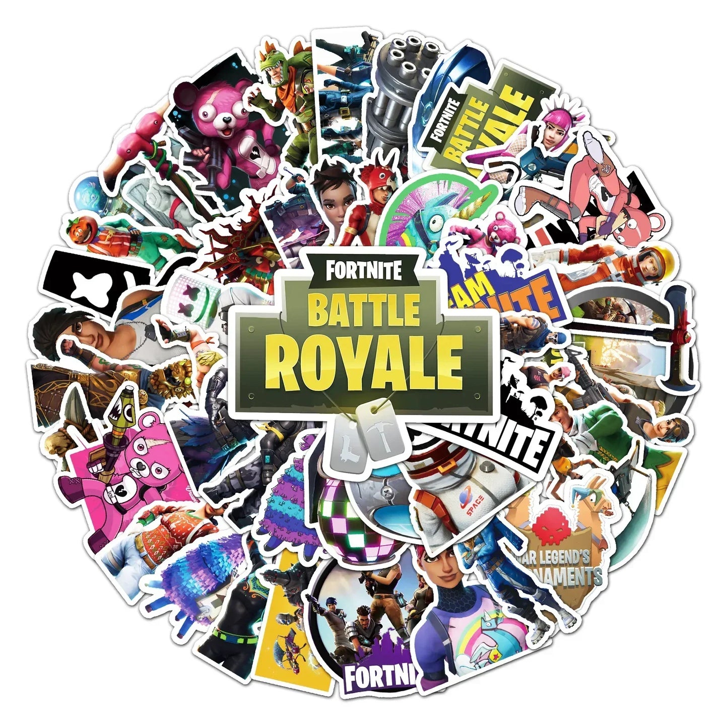 Victory Royale Student Boys Girls Fortnite Capacity Pencil Stationery Case Peely Llama Hero Children's Pen Box Kids Teen Bags