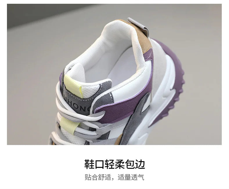 Sneakers for Women 2023 Autumn Slip-On Breathable Mesh Casual Shoes Women Heels Loafers