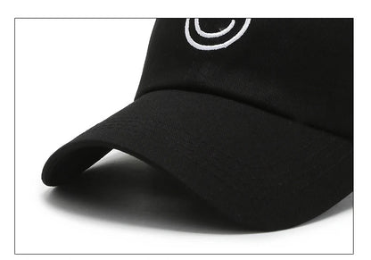 Four Seasons Cap, Polyester Cotton Embroidered Smiley, Lesbial Baseball Cap, Sunscreen Breathable Hat
