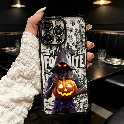 Beliebte FortniteS-Plating-Handyhülle für iPhone 17 17e 16e 16 15 14 13 12 11 Pro Max X XR XSMax 7 8 Mini Air Plus, stoßfest