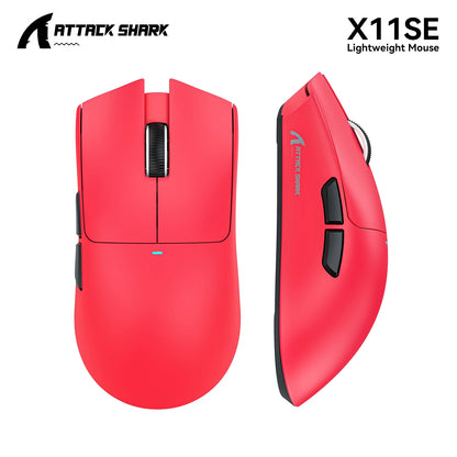 ATTACK SHARK X11 X11 SE Wireless Gaming Mouse 22K DPI PAW3311 63g Lightweight Tri-Mode Bluetooth/2.4G/Wired 20M Clicks RGB