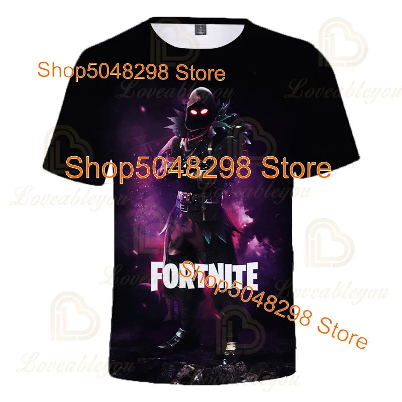 Sweatshirt 3D Fortnite Victory Battle Royale para criança, menino e menina, roupa infantil, tops e T-shirt de herói para adolescentes