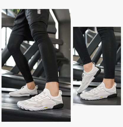 36-48# Gym Footwear Unisex Seaside Aqua Shoes Couples Vacation Beach Game Wading Shoes Men Squat Fitness Shoes Women Yoga Shoes