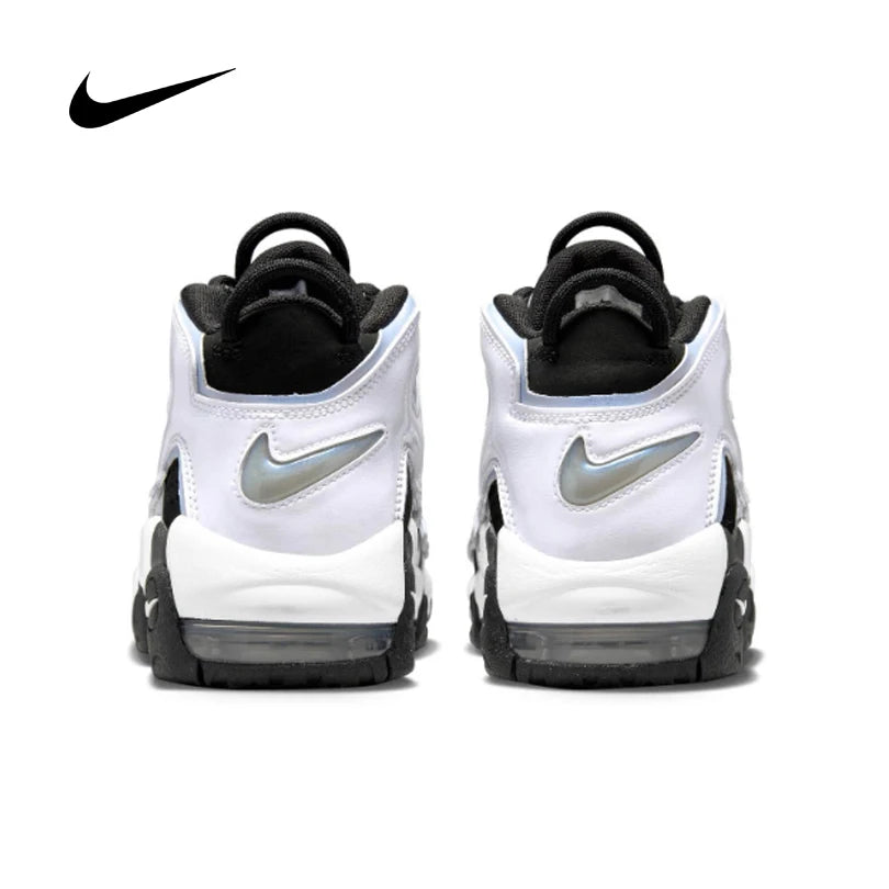 Nike Air Uptempo Scottie Pippen Sapatilhas de Basquetebol Casuais de Cano Baixo com Amortecimento Air para Homem e Mulher DQ6200-001