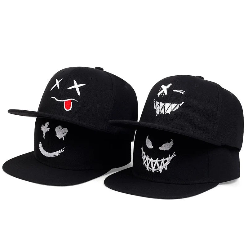 Hip Hop moške kape – osebno izvezena bejzbolska kapa, nastavljiva bombažna kapa s snapbackom, pomladno-poletna kapa za na prostem, kapa za prosti čas