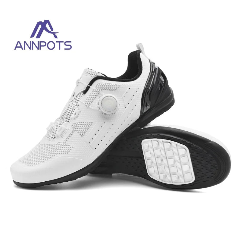 Professional Men Mtb Cycling Shoes White Racing Self-Locking 2024 Speed Road SPD Bicycle Sneakers New Women Flats Cleats Shoes