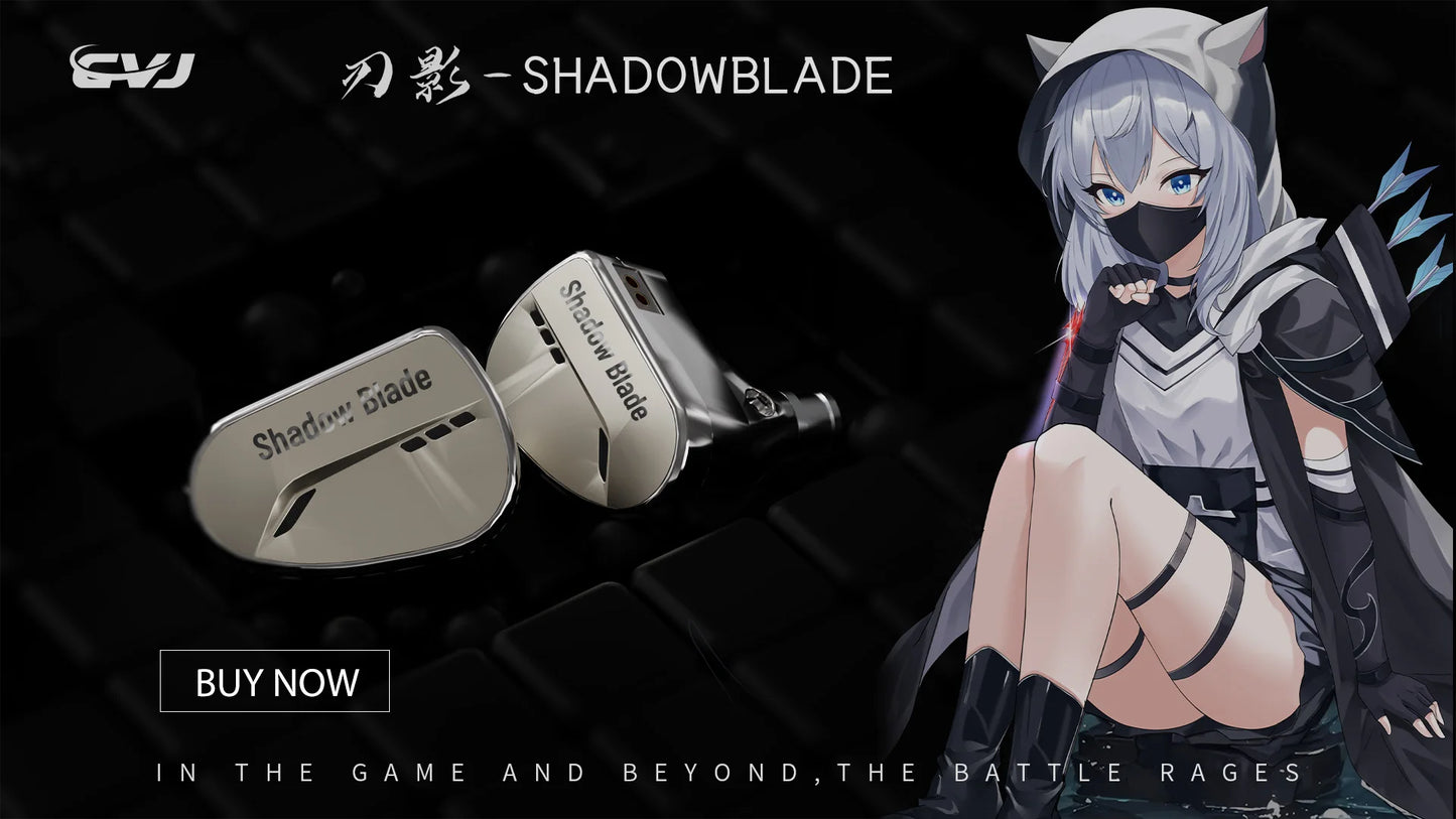 CVJ X R2E3 Medusa Dynamic Driver In-Ear Earphone Dual Layer Acoustic Design Venting System Perfect for Audiophiles Unleash