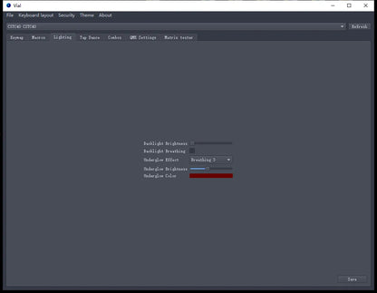 CSTC40 40 RGB 40% hot Swappable Mechanical Keyboard PCB Programmed VIA VIAL software Macro Firmware rgb switch type c planck