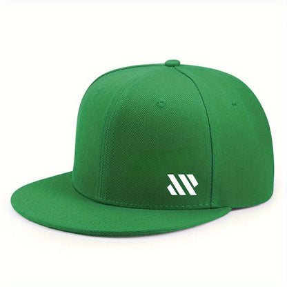 Gorra de béisbol con logotipo blanco. Gorra unisex ajustable, transpirable y de ala plana. Gorra ligera para actividades al aire libre y viajes. Gorra.