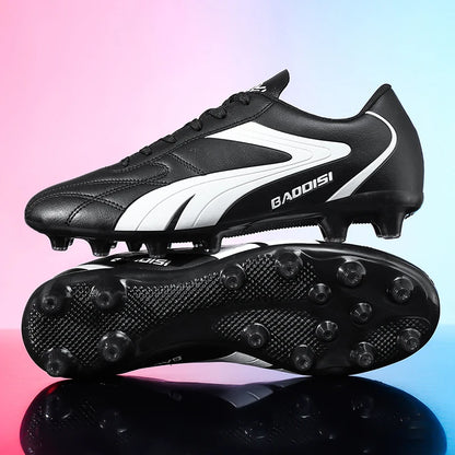 Fodboldsko til mænd, åndbare fodboldstøvler, futsal, ultralette professionelle træningssneakers, unisex græsknopper til kamp og sport