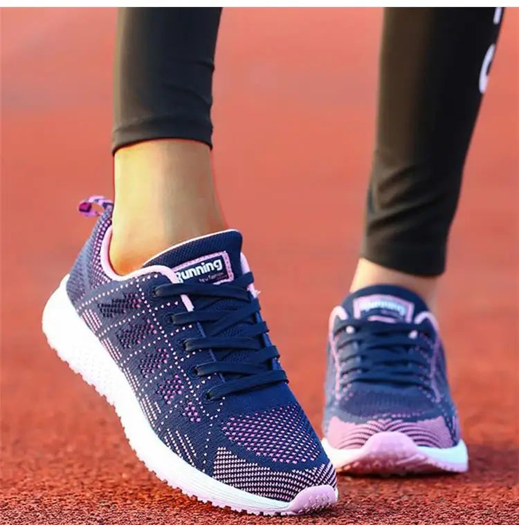 New Arrival Women Flats Footwear Shoes Woman Lace Up Flats Shoes Casual Sneakers Women's Shoes Soft Zapatos Mujer Plus Size