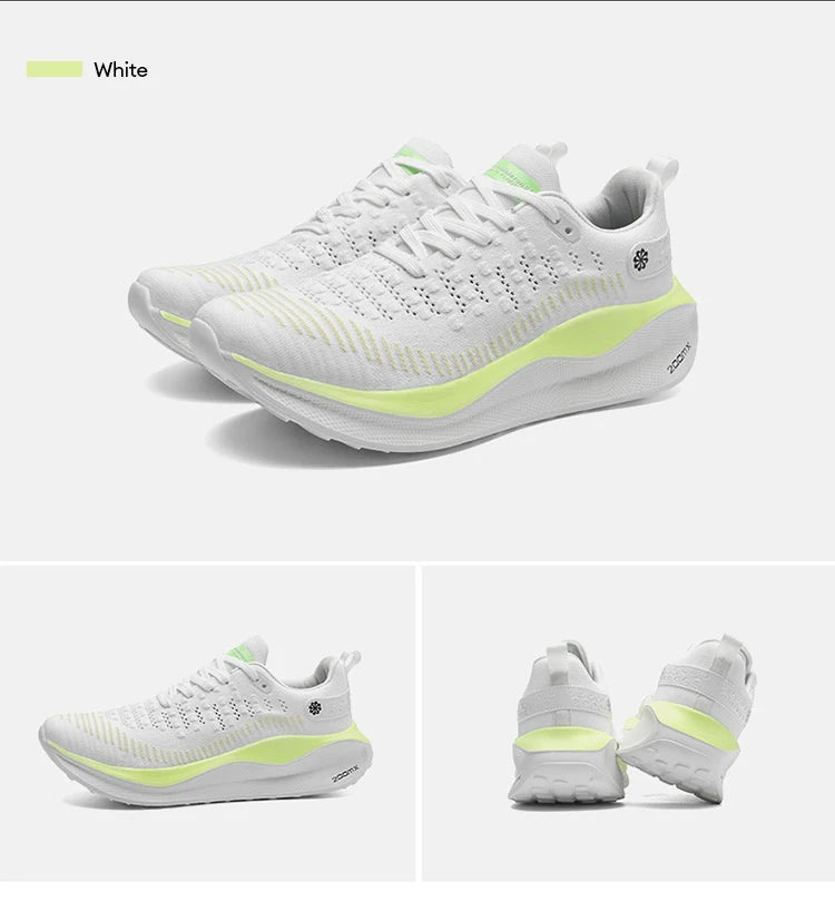 Men's Cushioned Running Shoes EVA Midsole for Shock Absorption Lightweight & Breathable Mesh Sports Sneakers for Gym and Walking