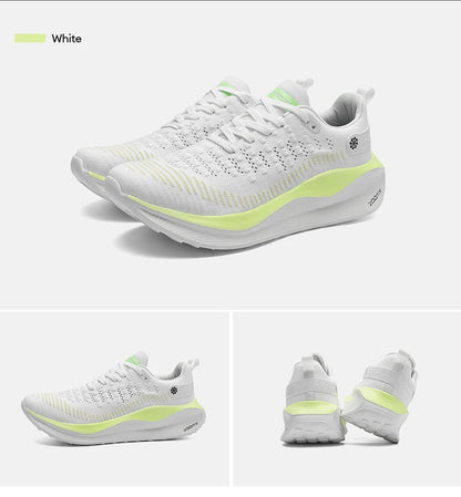 Men's Cushioned Running Shoes EVA Midsole for Shock Absorption Lightweight & Breathable Mesh Sports Sneakers for Gym and Walking