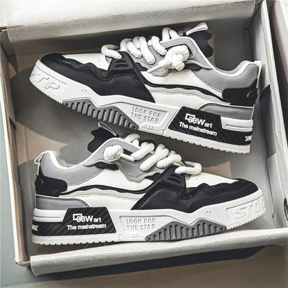 Men's Sports and Casual Shoes, Skateboarding Shoes, Men's Street Shoes, Fashionable Casual Shoes, Unisex Suitable for All Seasons