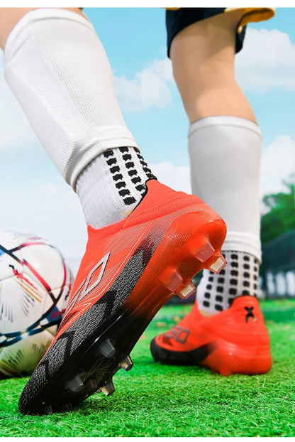 Men New Indoor TF Football Boots High Quality Training Original Male Breathable Non Slip Soccer Shoes Turf Futsal Football Shoes