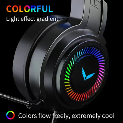 G58 Gaming Headset Wired 7.1 Channel PUBG Headset for Computer Laptop