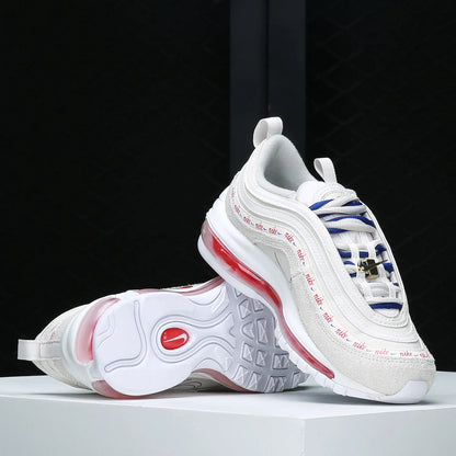 Nike Original AIR MAX 97 Damen-Low-Top-Sportschuhe mit Air-Dämpfung DC4013-001