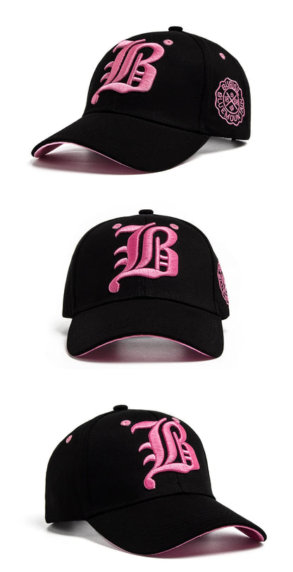 Summer Women Baseball Cap Cotton Fashion Letter Embroidery Sun Hat Casual Women's Visor Hats Outdoor Hip Hop Caps For Men Unisex