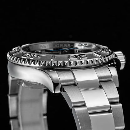 Sugess New Diving Men's Watch Automatic Mechanical WristWatches 10Bar NH35A Movement Sapphire Luminous Ceramic Bezel S450-2 2025