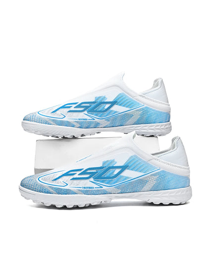 TF Soccer Shoes for Training, Anti-Slip, Wear-Resistant, Firm Grip, Ankle Protection, Lightweight, Comfortable