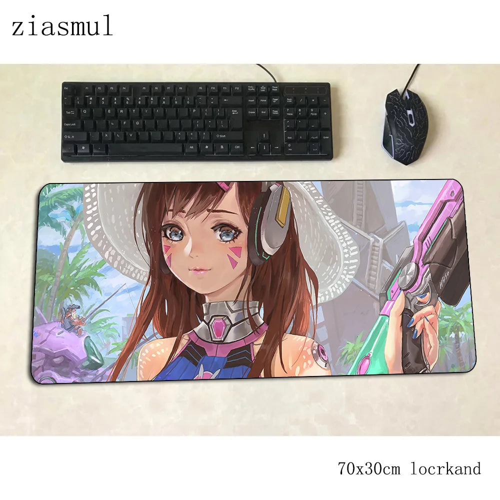 DVA Gamer-Mauspad 70x30cm XL Gaming-Mauspad PC-Notebook-Schreibtischmatte, süßes Padmouse für Spiele, Weihnachtsgeschenke für Gamer, Gamer-Matten, Gamepad
