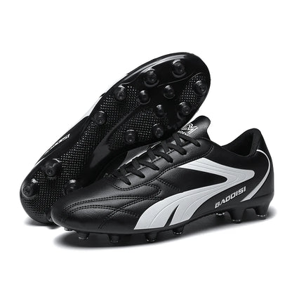Fodboldsko til mænd, åndbare fodboldstøvler, futsal, ultralette professionelle træningssneakers, unisex græsknopper til kamp og sport