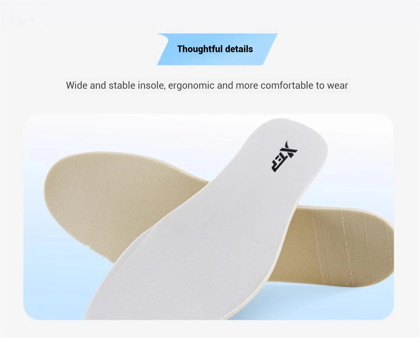 Xtep Lingbu 2.0 Ανδρικά Παπούτσια Τρεξίματος 2025 Spring ACE Support Feather Foam Αθλητικά Παπούτσια Stability Advanced Sneakers 875119110001