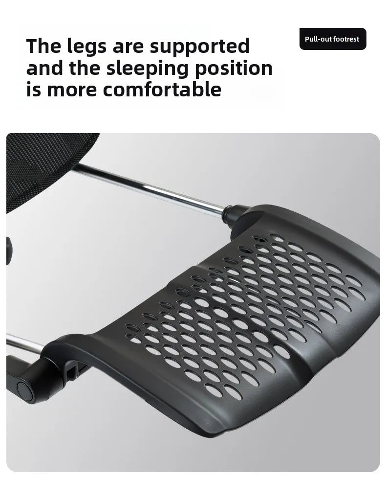 Tragbarer minimalistischer ergonomischer Stuhl mit 10D-Armlehne, Computerstuhl, Bürostuhl, Lernstuhl, Gaming-Stuhl, stabil und langlebig