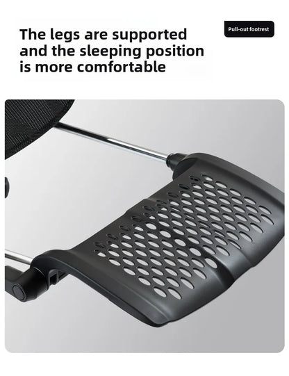Tragbarer minimalistischer ergonomischer Stuhl mit 10D-Armlehne, Computerstuhl, Bürostuhl, Lernstuhl, Gaming-Stuhl, stabil und langlebig