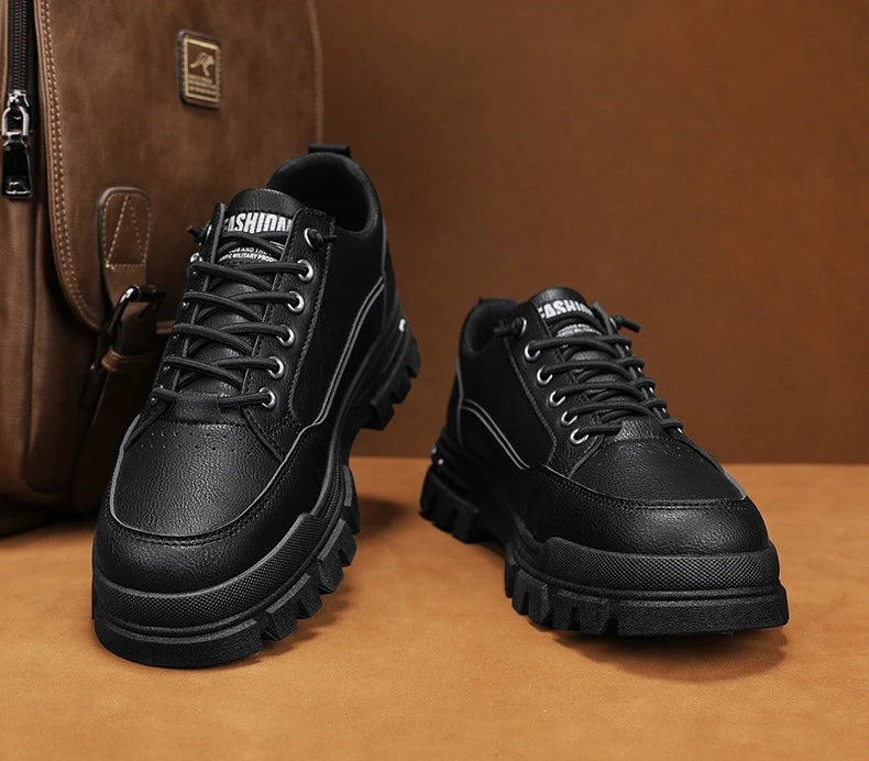 Lässige Herren-Sportschuhe für Outdoor, Wandern und Streetwear – bequem, modisch, mit dicker Sohle