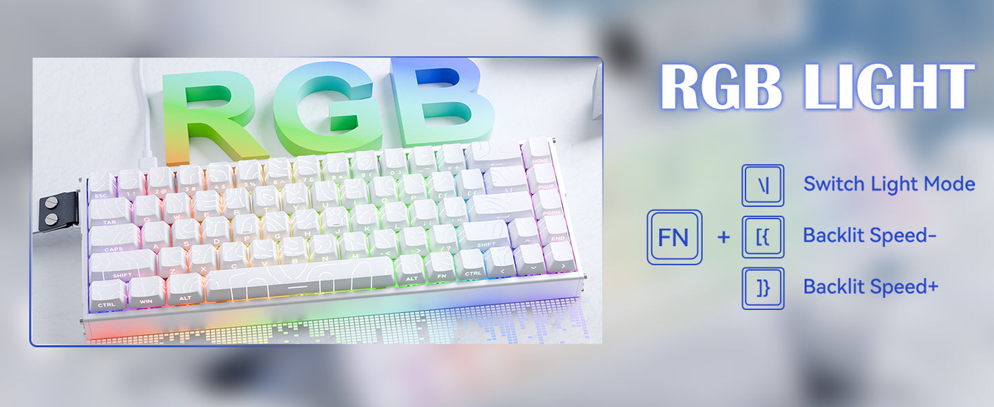 Teclado ATTACK SHARK X68MAX HE Rapid Trigger em alumínio com interruptores magnéticos, 60%, com fios, 8KHz, precisão RT de 0.005mm